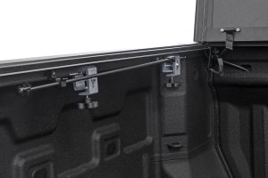 Chevrolet Silverado 1500 Hard Tri-Fold Bed Cover - Rough Country - Flip-Up - '19-'24 Chevrolet Silverado 1500 Hard Tri-Fold Bed Cover - Rough Country - Flip-Up - '19-'24